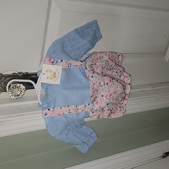 Busy Bees Smocks outfit.  Size 3m. NWT - Picture 1 of 4